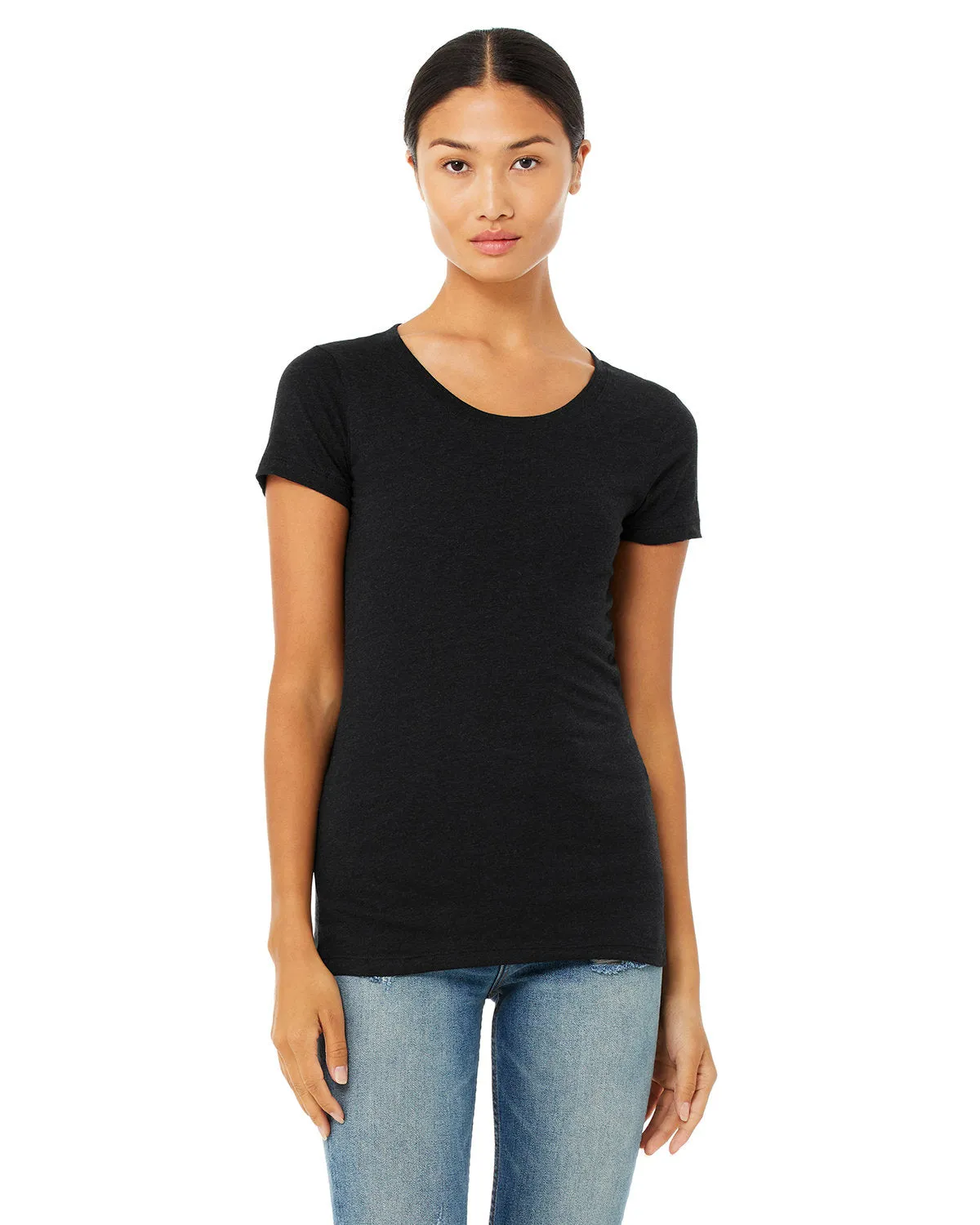 Bella   Canvas B8413 Damen Triblend Kurzarm-T-Shirt