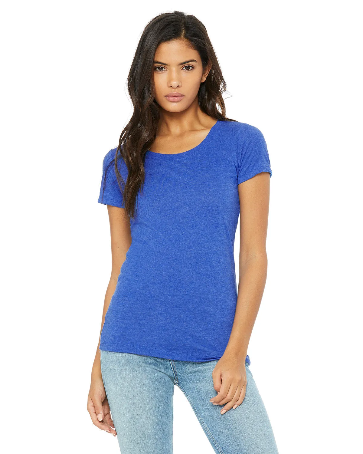 Bella   Canvas B8413 Damen Triblend Kurzarm-T-Shirt