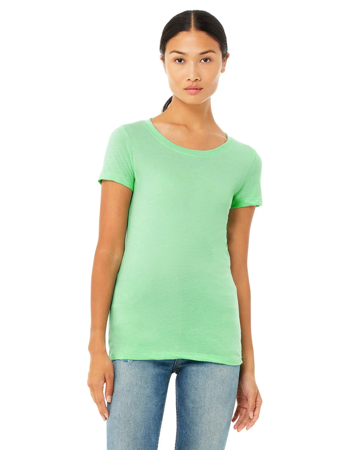 Bella   Canvas B8413 Damen Triblend Kurzarm-T-Shirt