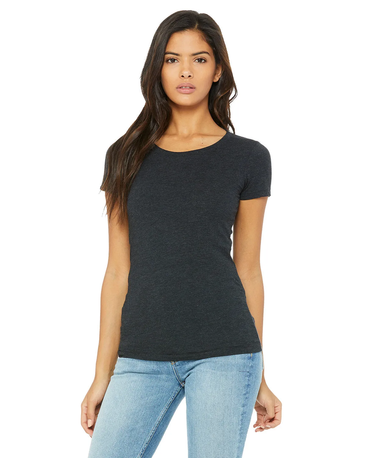 Bella   Canvas B8413 Damen Triblend Kurzarm-T-Shirt
