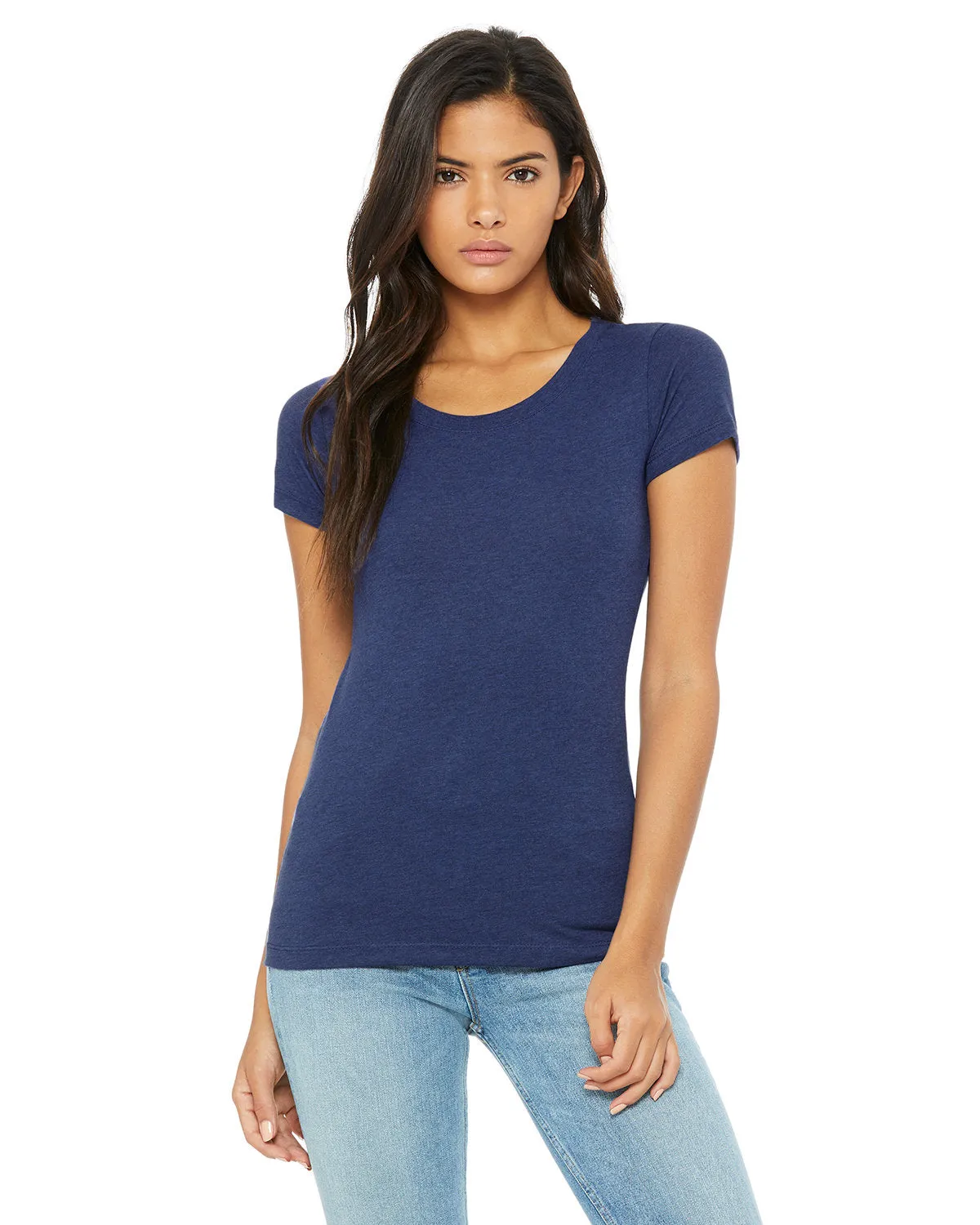 Bella   Canvas B8413 Damen Triblend Kurzarm-T-Shirt