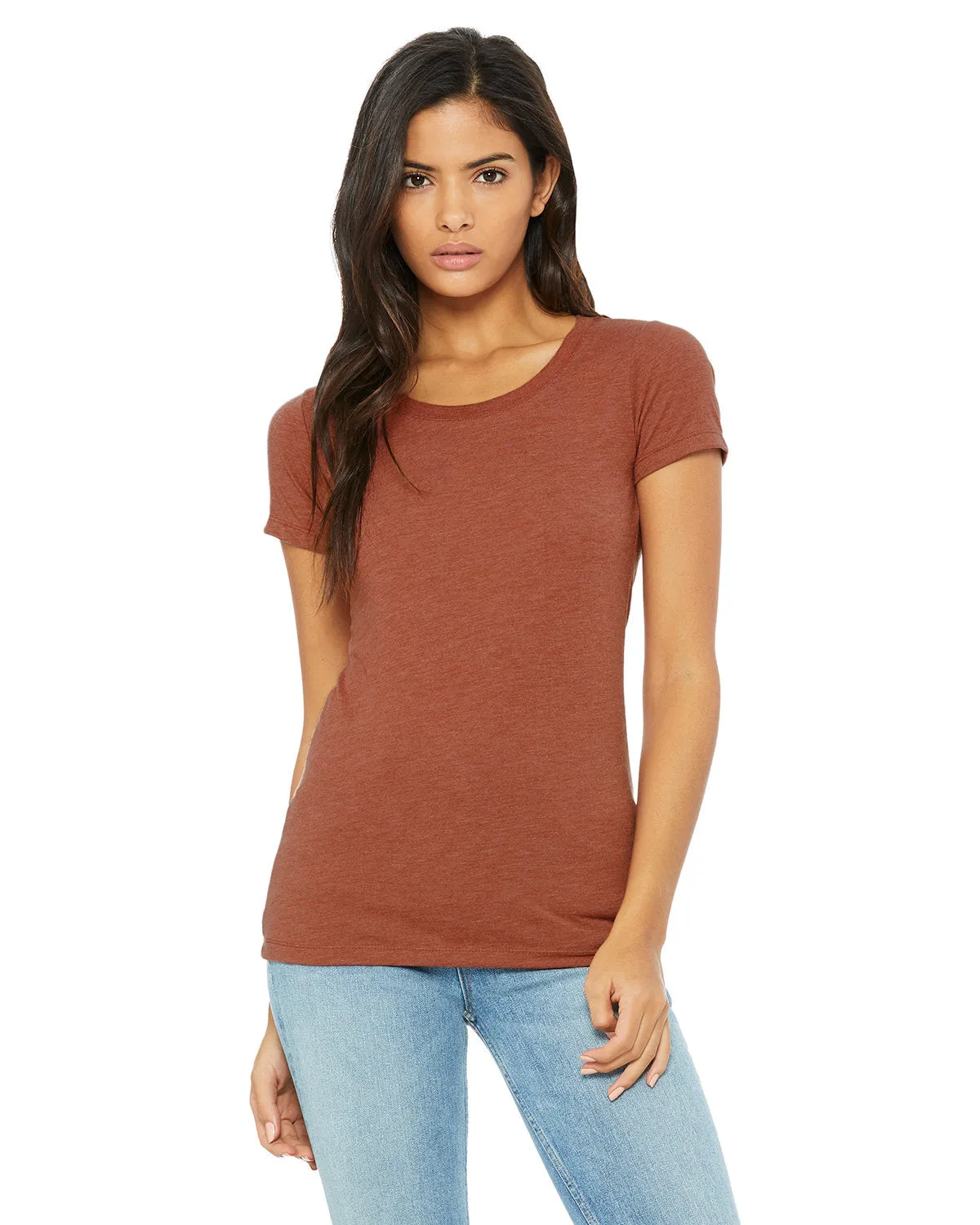 Bella   Canvas B8413 Damen Triblend Kurzarm-T-Shirt