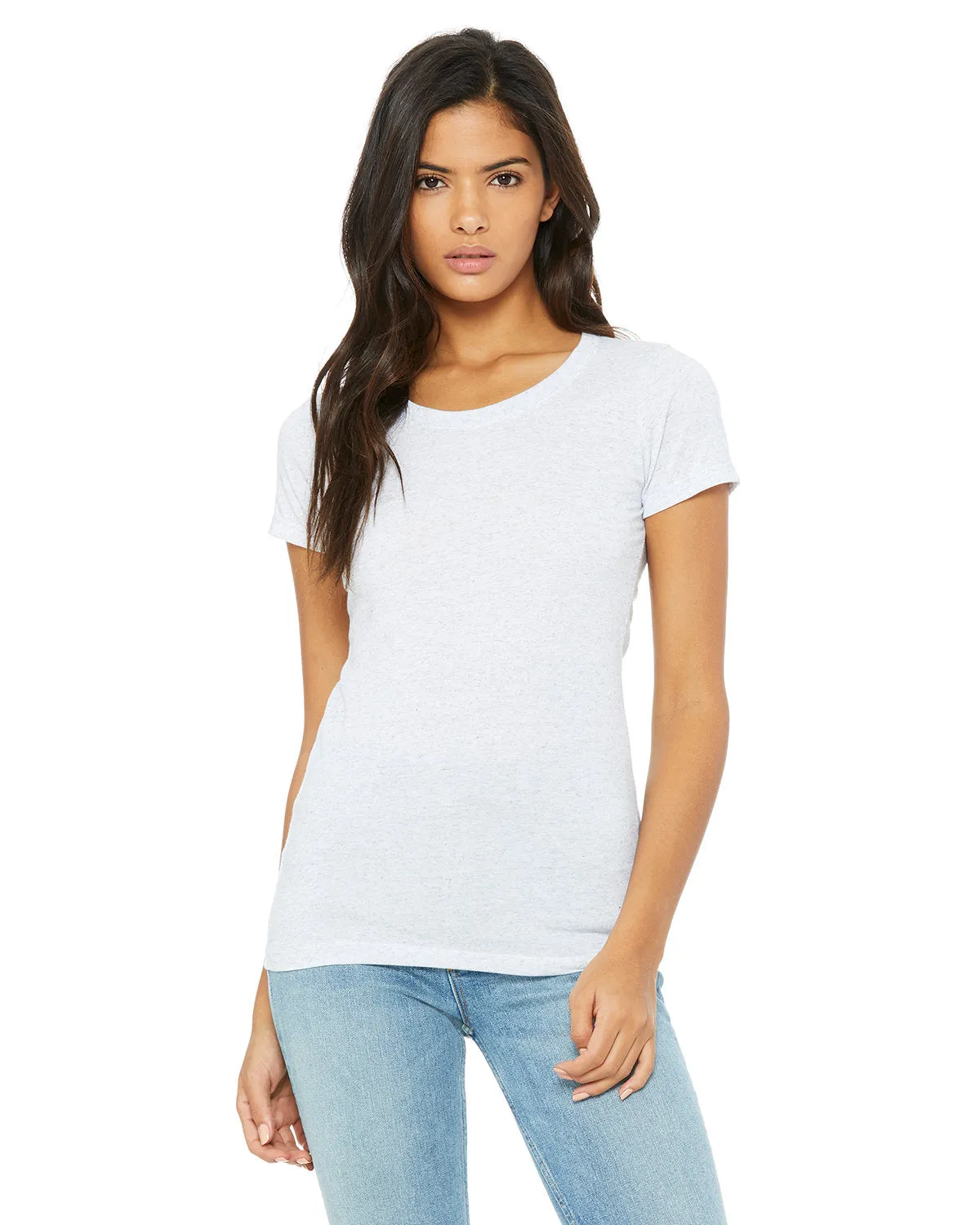 Bella   Canvas B8413 Damen Triblend Kurzarm-T-Shirt