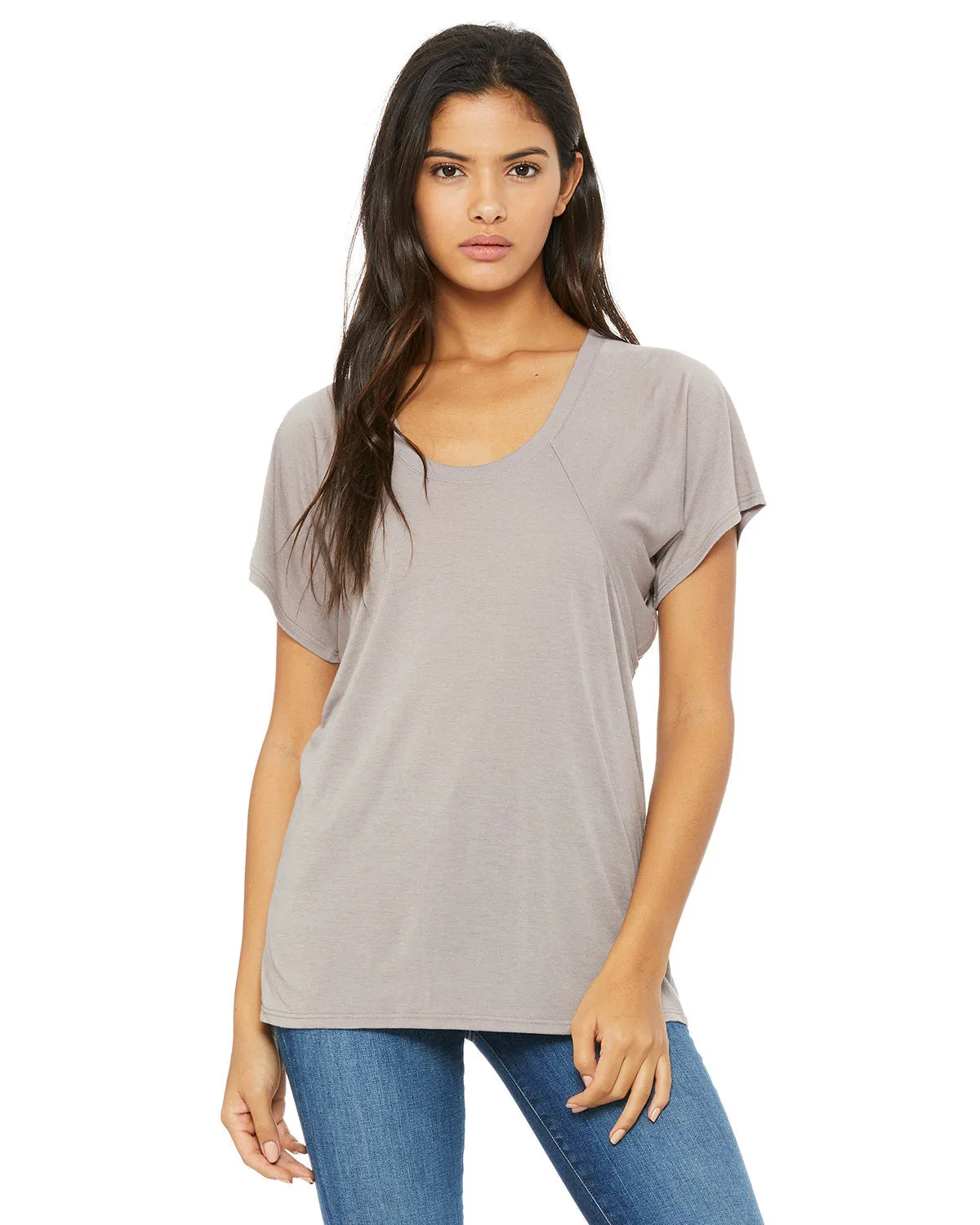 Bella   Canvas B8801 Damen Fließendes Raglan T-Shirt