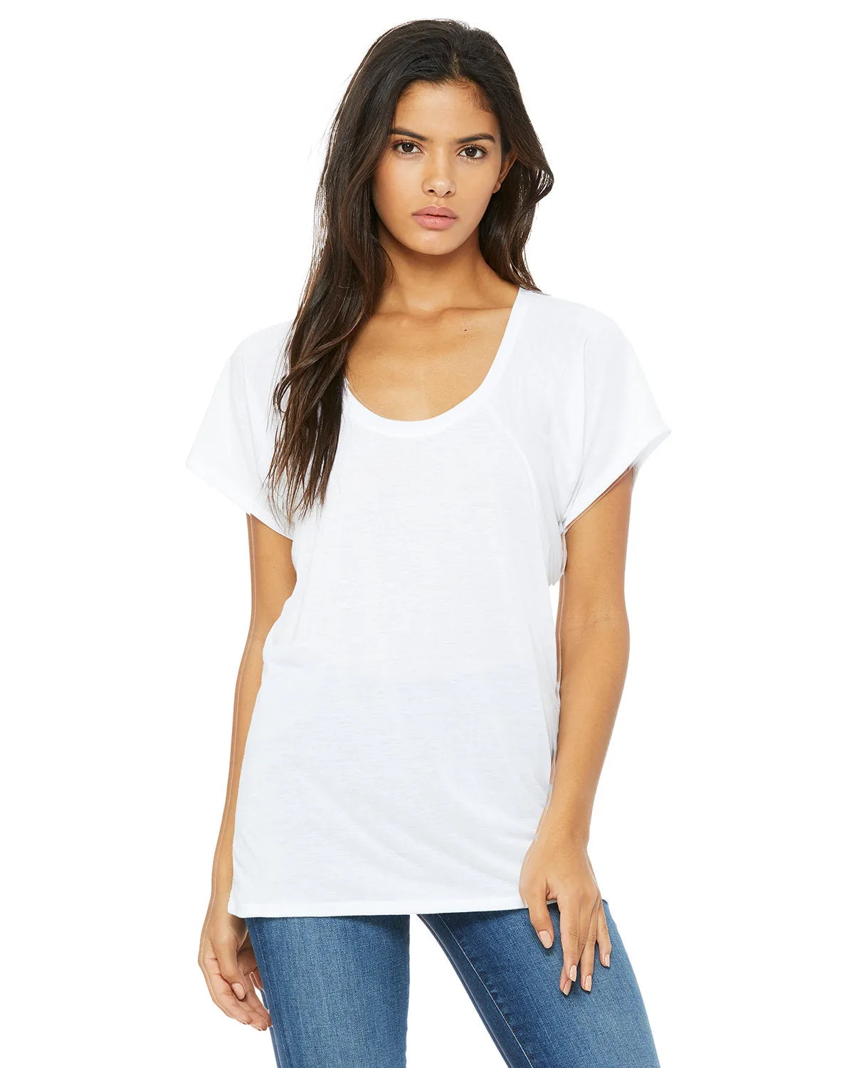 Bella   Canvas B8801 Damen Fließendes Raglan T-Shirt