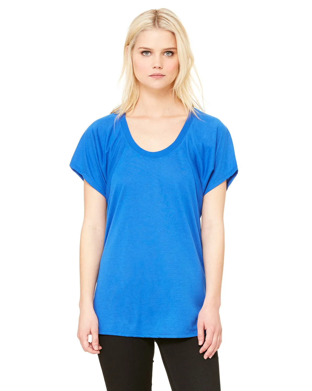 Bella   Canvas B8801 Damen Fließendes Raglan T-Shirt