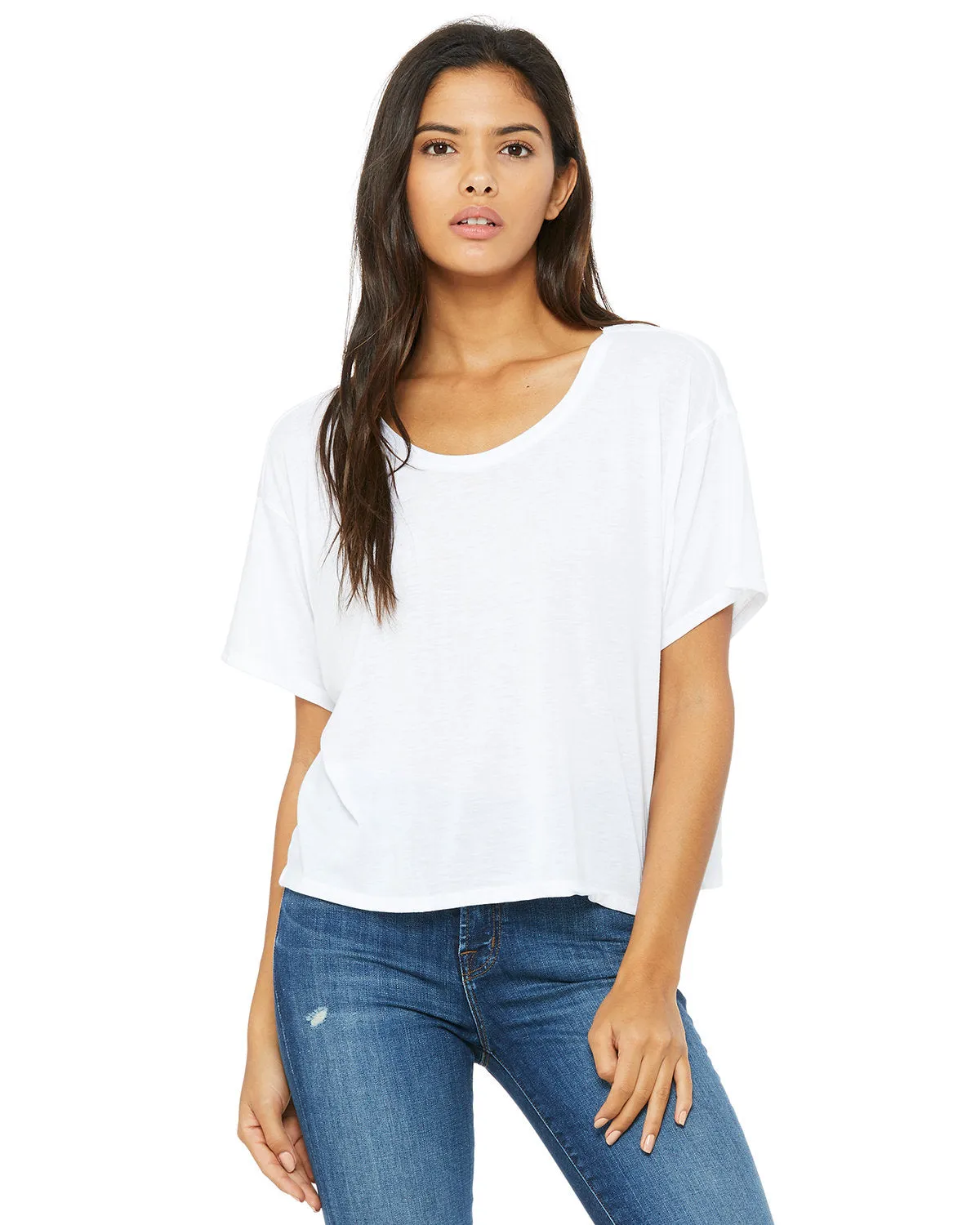 Bella   Canvas B8881 Damen Flowy Boxy T-Shirt