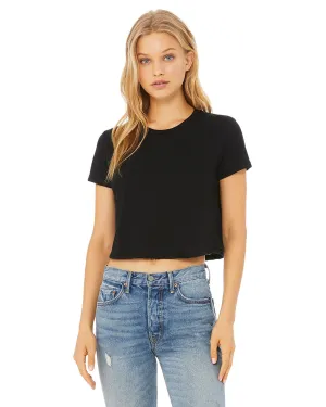 Bella   Canvas B8882 Damen Fließendes Cropped T-Shirt