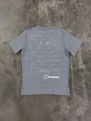 Berghaus Mountain Checklist T-Shirt - Grau