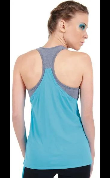 Bia Brazil Activewear Doppelter Trouble Mesh Tank TT4308