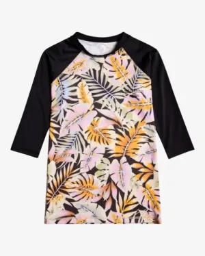 Billabong Surf-Kollektion - Kurzarm-Rashguard Mit UPF 50 Für Damen