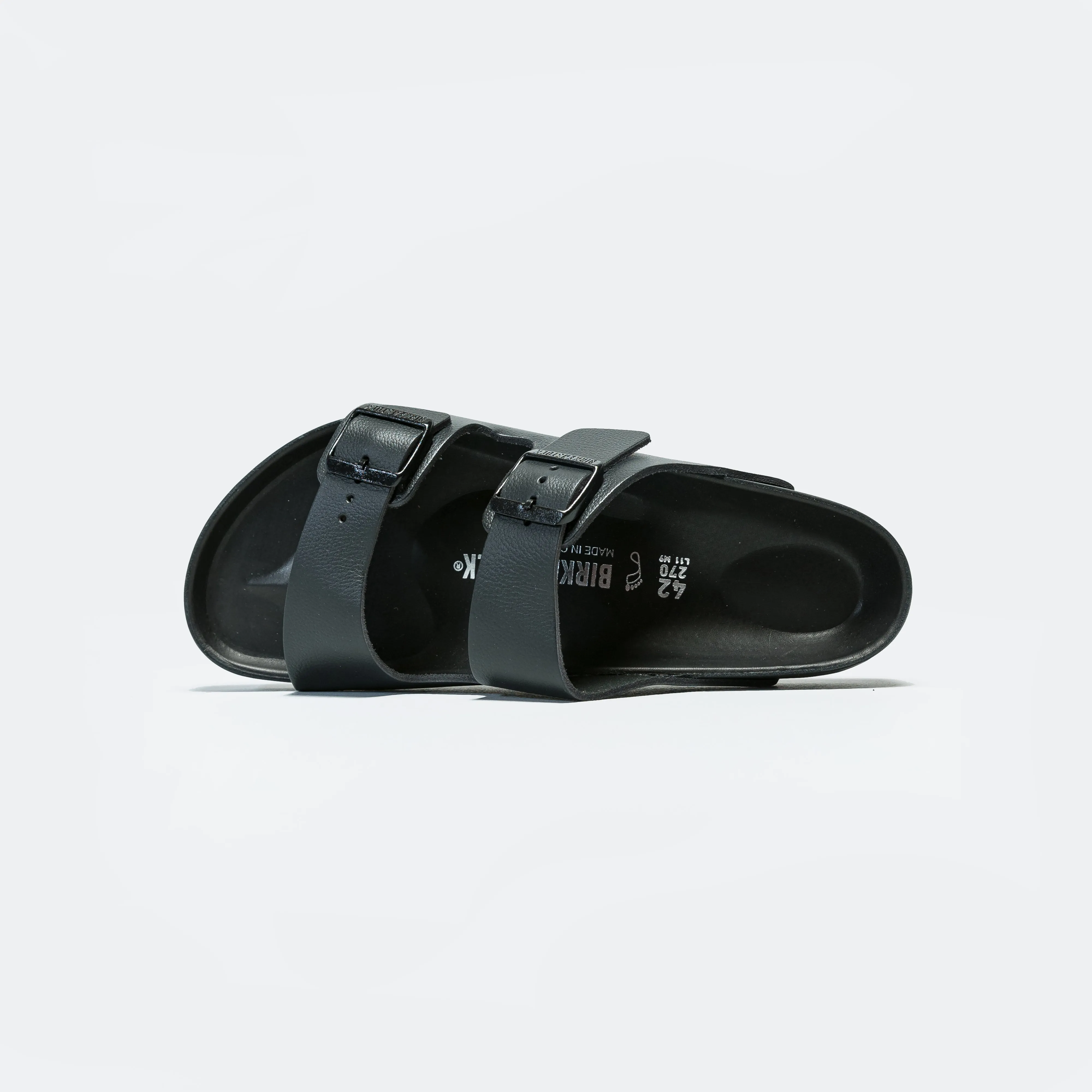 Birkenstock Sandalen Arizona Exquisite - Schwarz Naturleder