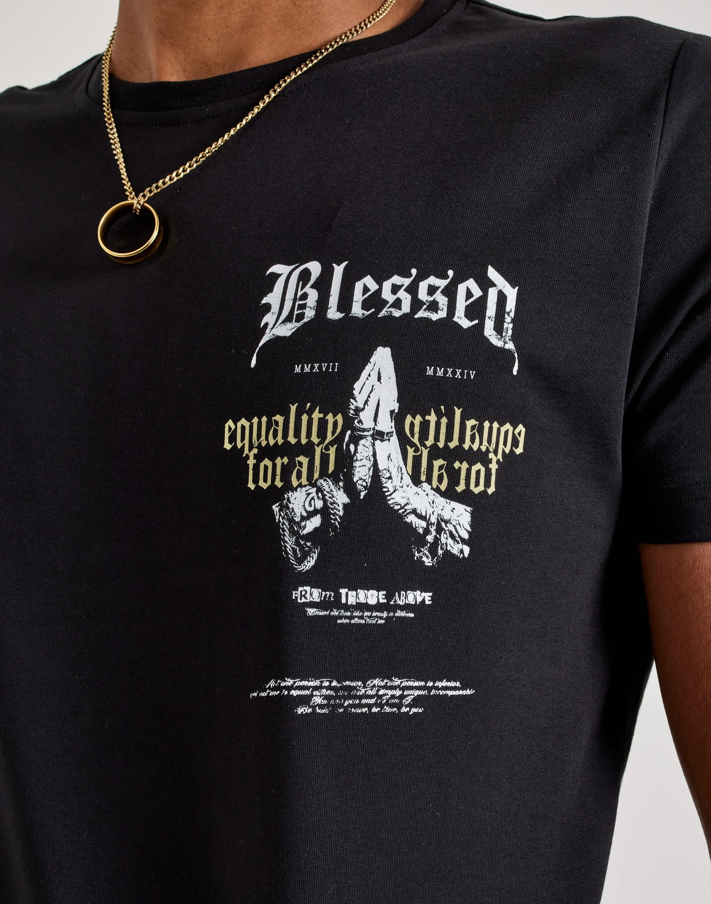 Gesegnetes UK Gleichheits-T-Shirt