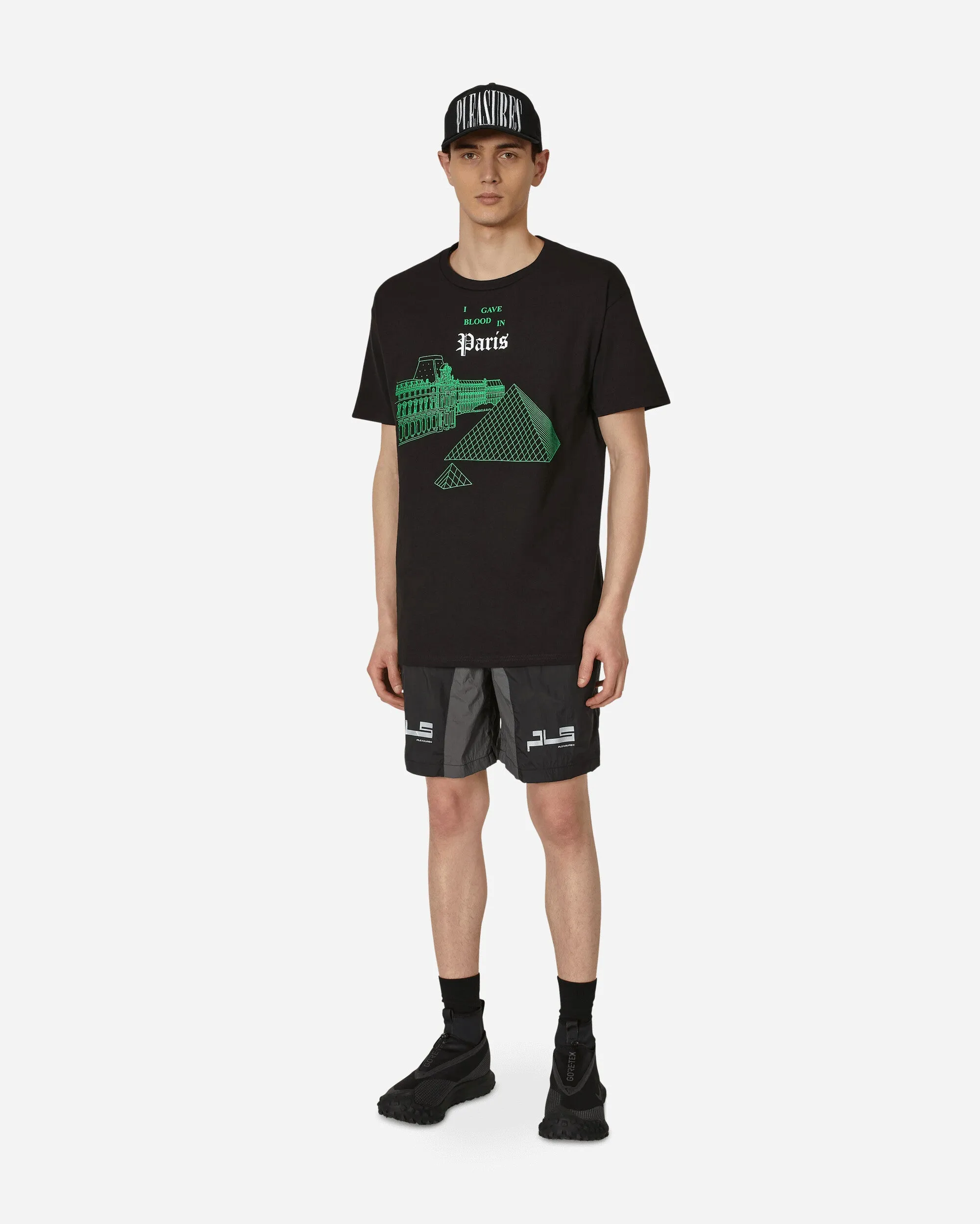 Blut T-Shirt Schwarz