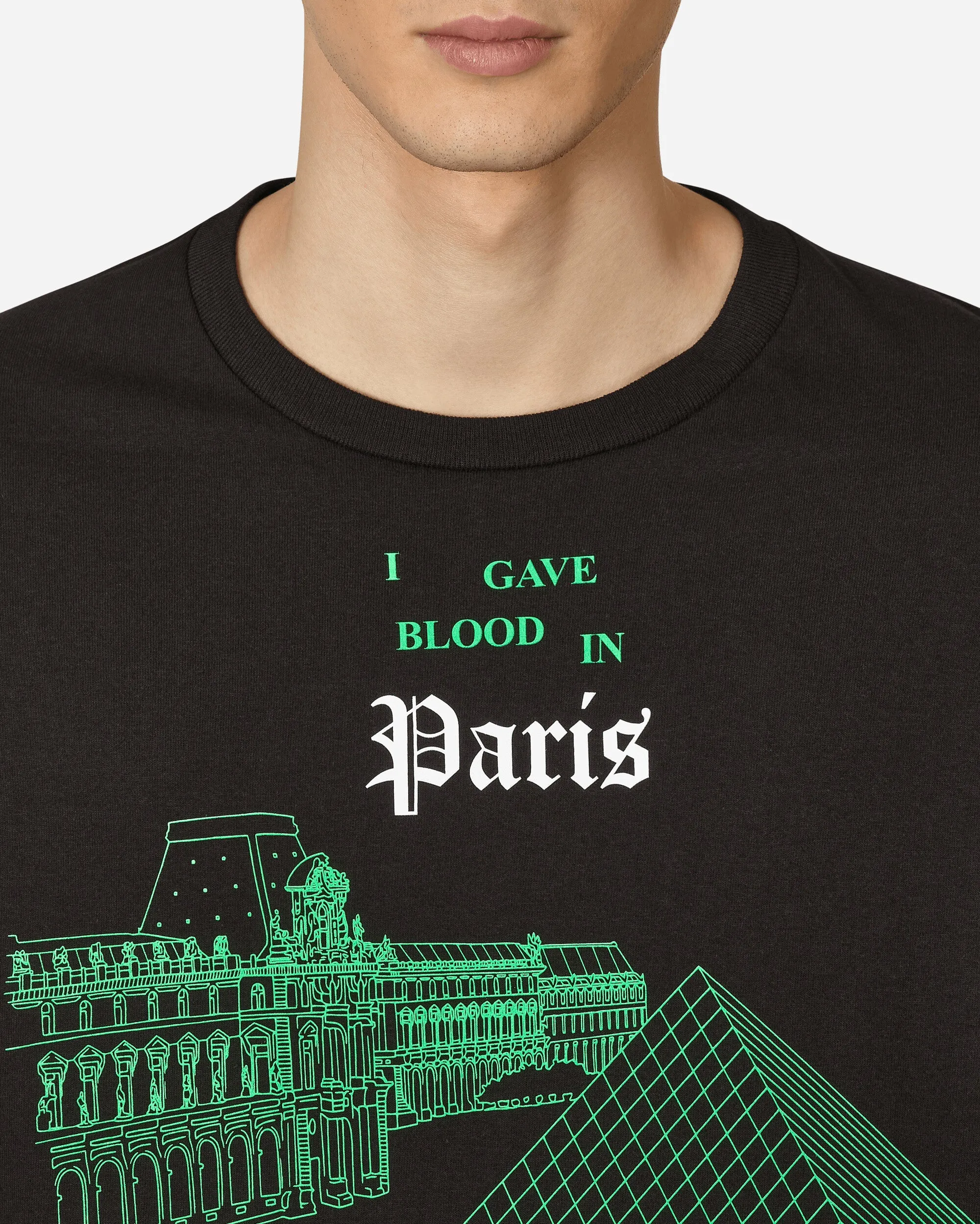 Blut T-Shirt Schwarz
