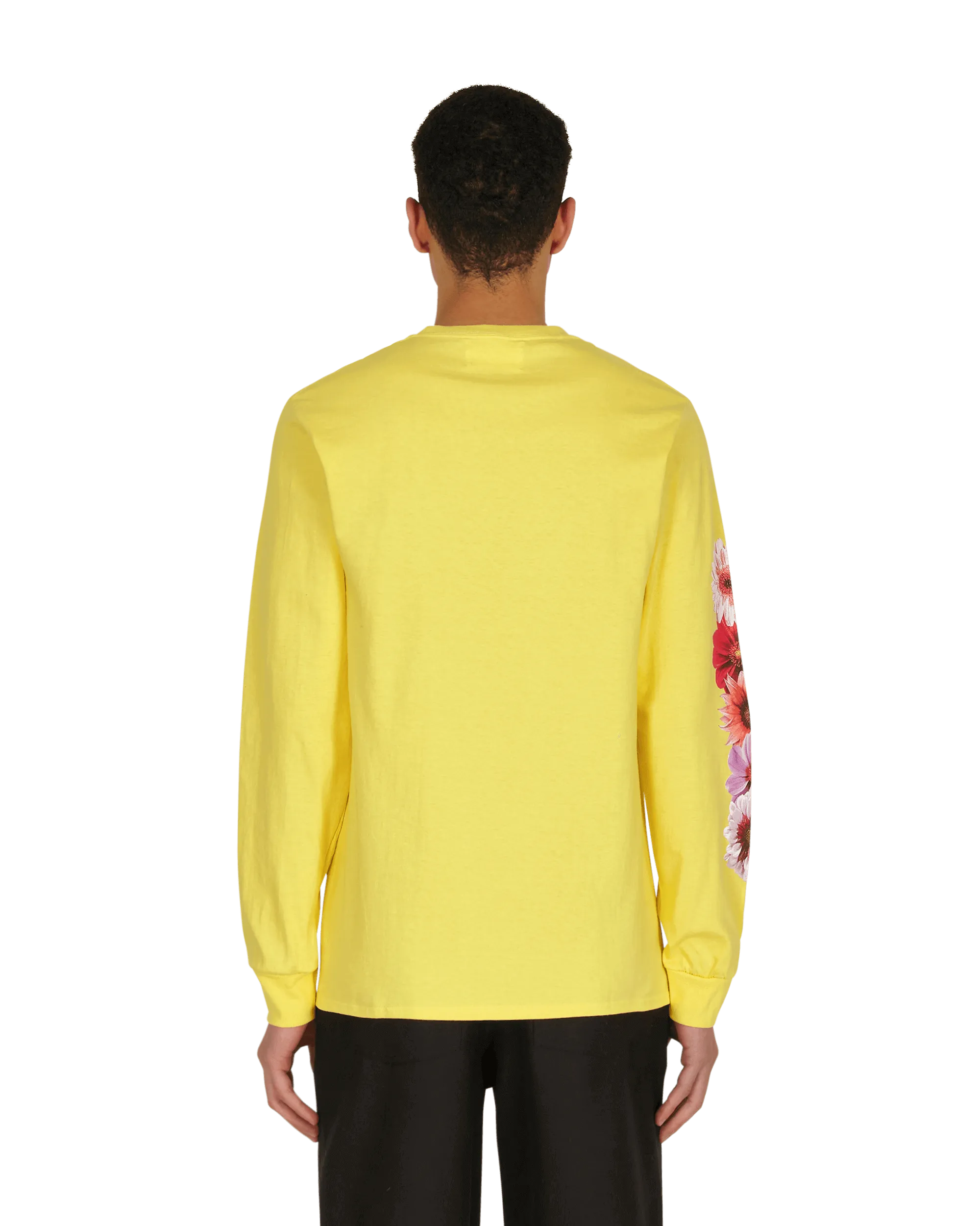 Bloom Logo Langarm T-Shirt Gelb