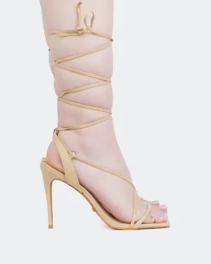 Boudoir Leder in Tan