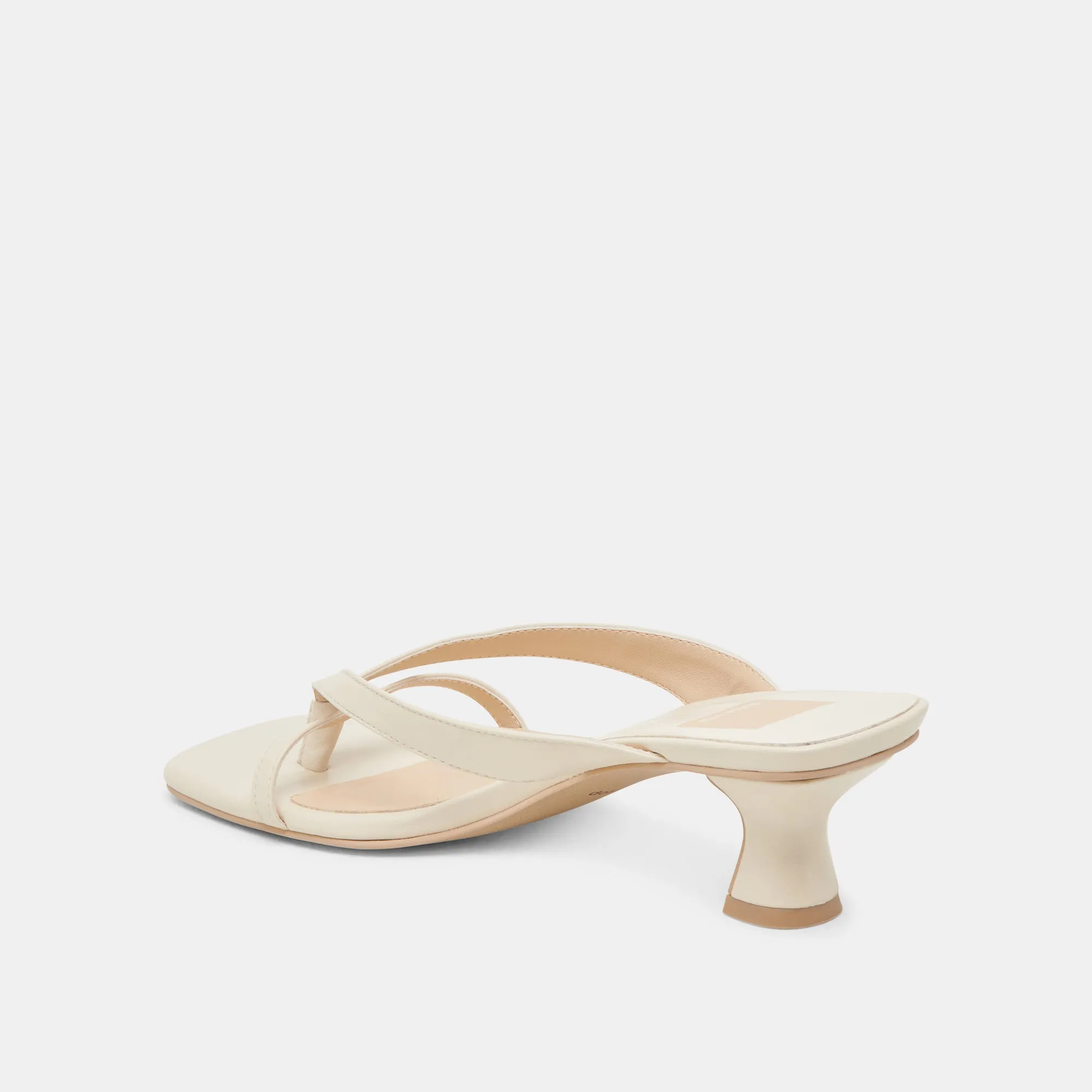 BREVEL ABSÄTZE OFF-WHITE LEDER