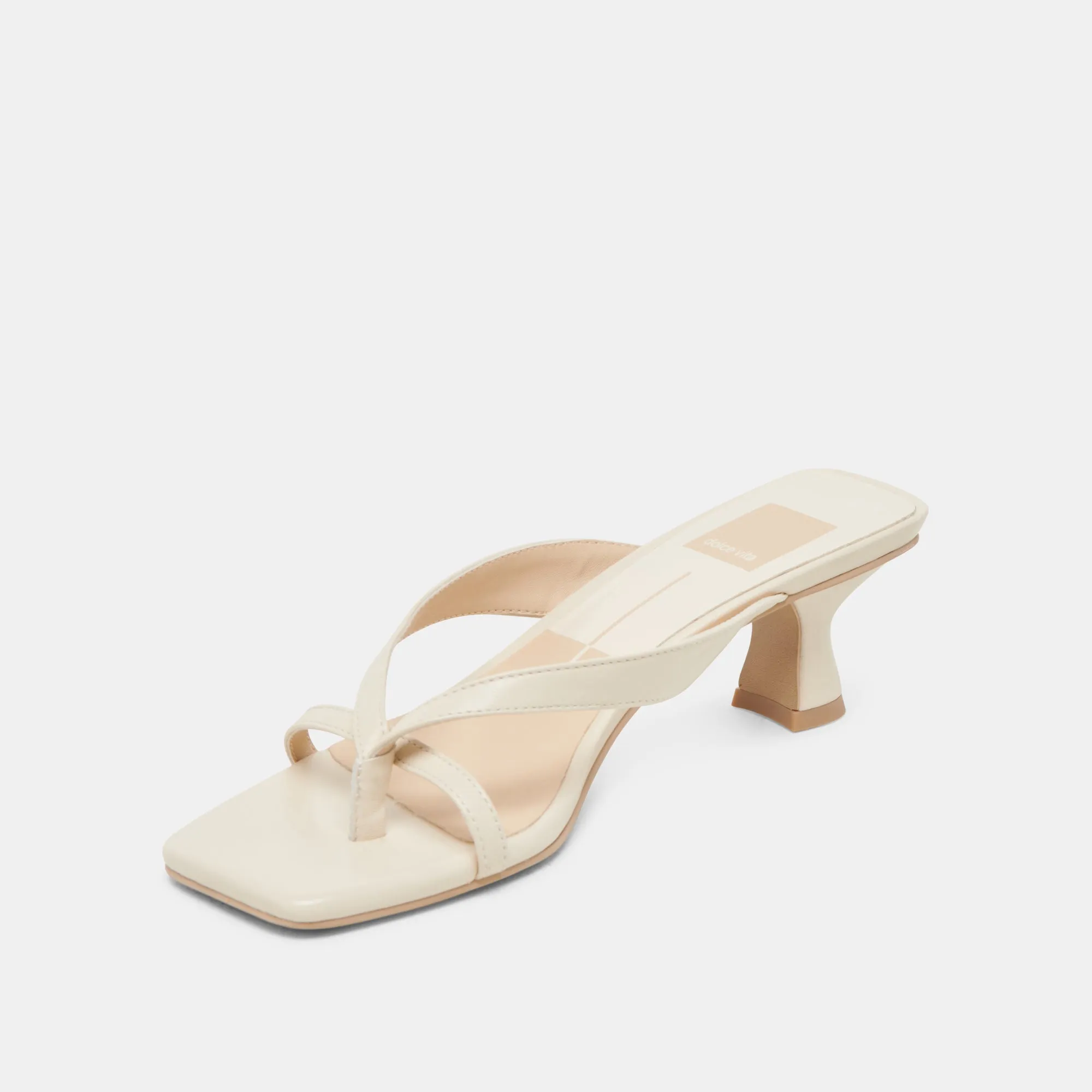 BREVEL ABSÄTZE OFF-WHITE LEDER