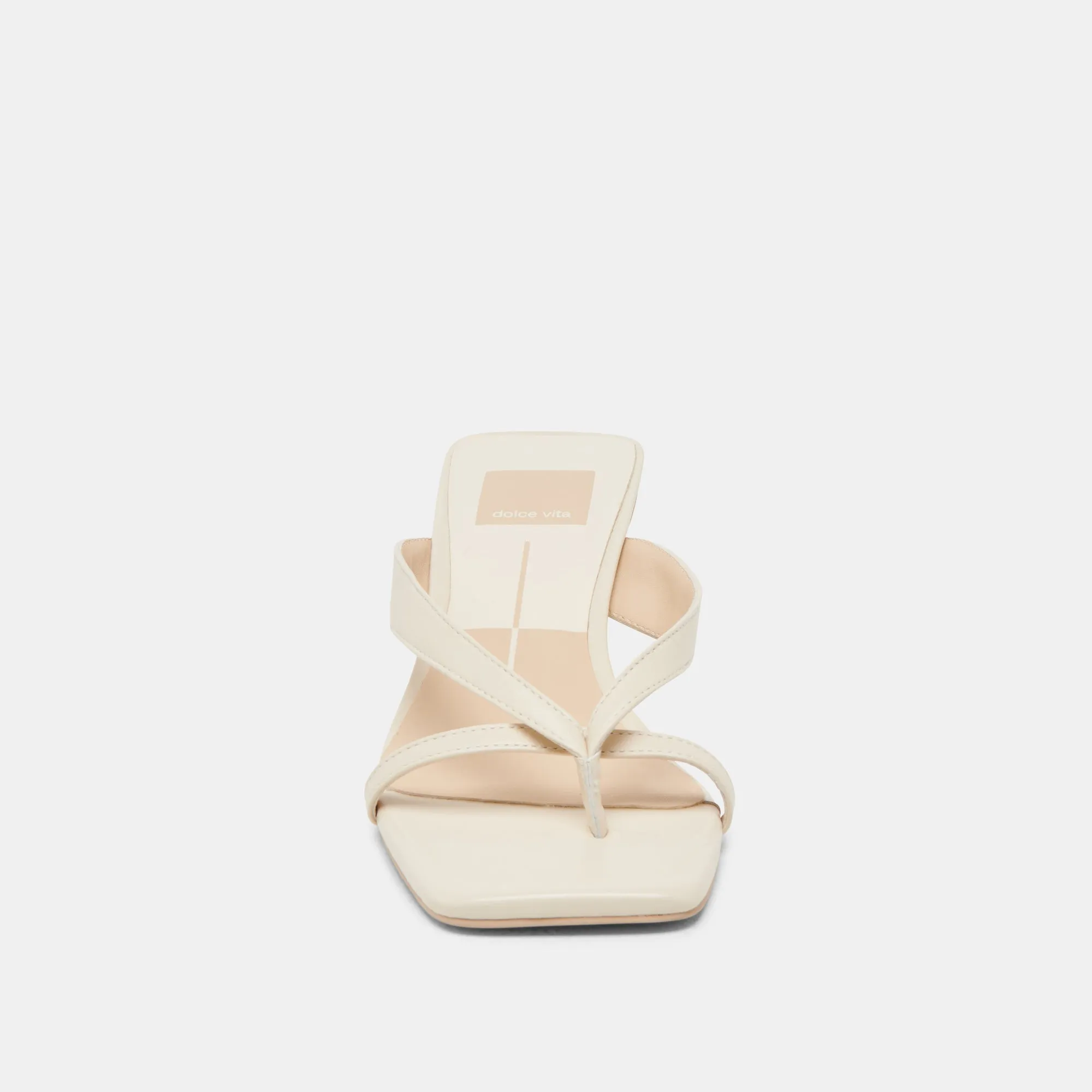 BREVEL ABSÄTZE OFF-WHITE LEDER