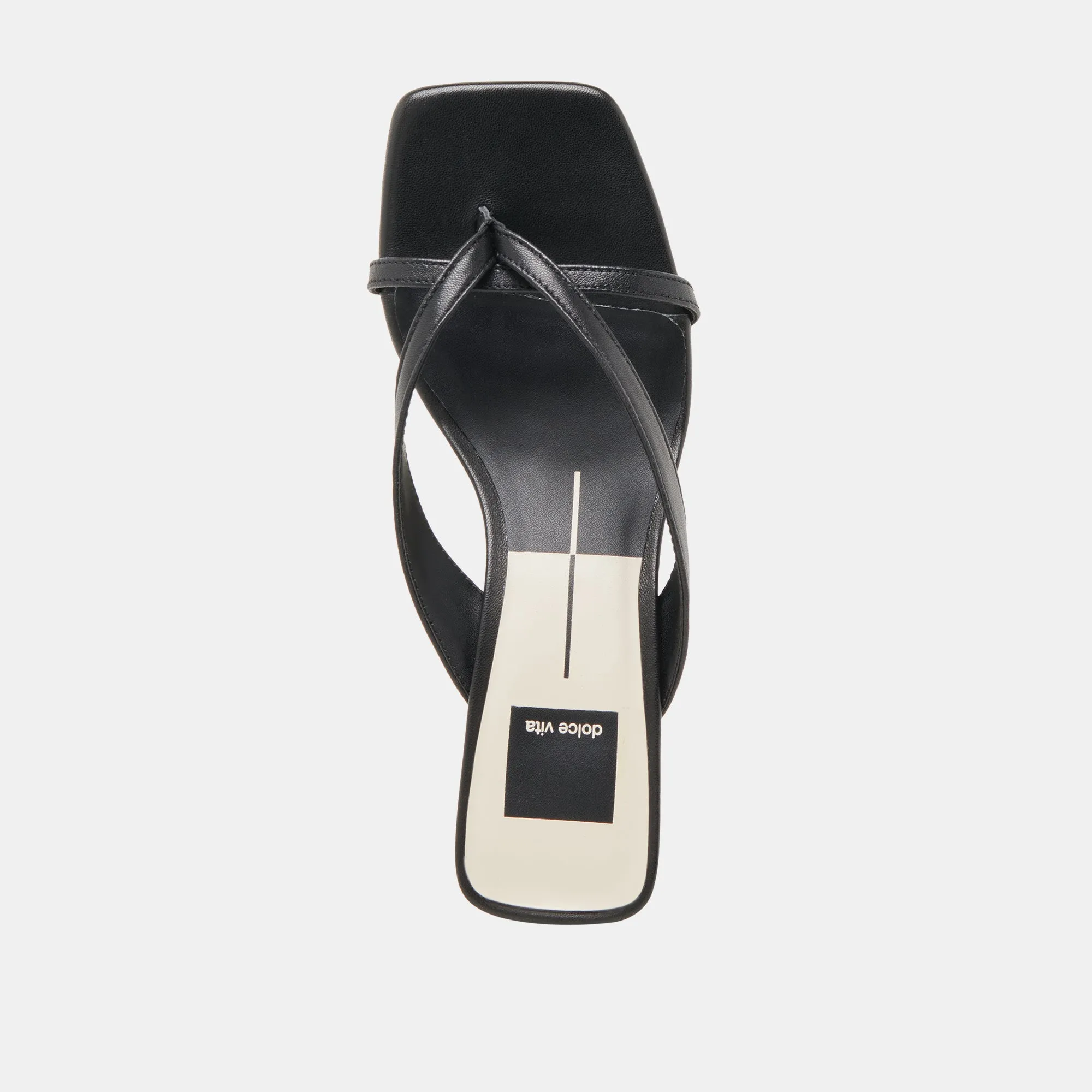 BREVEL WEITE ABSÄTZE ONYX LEDER
