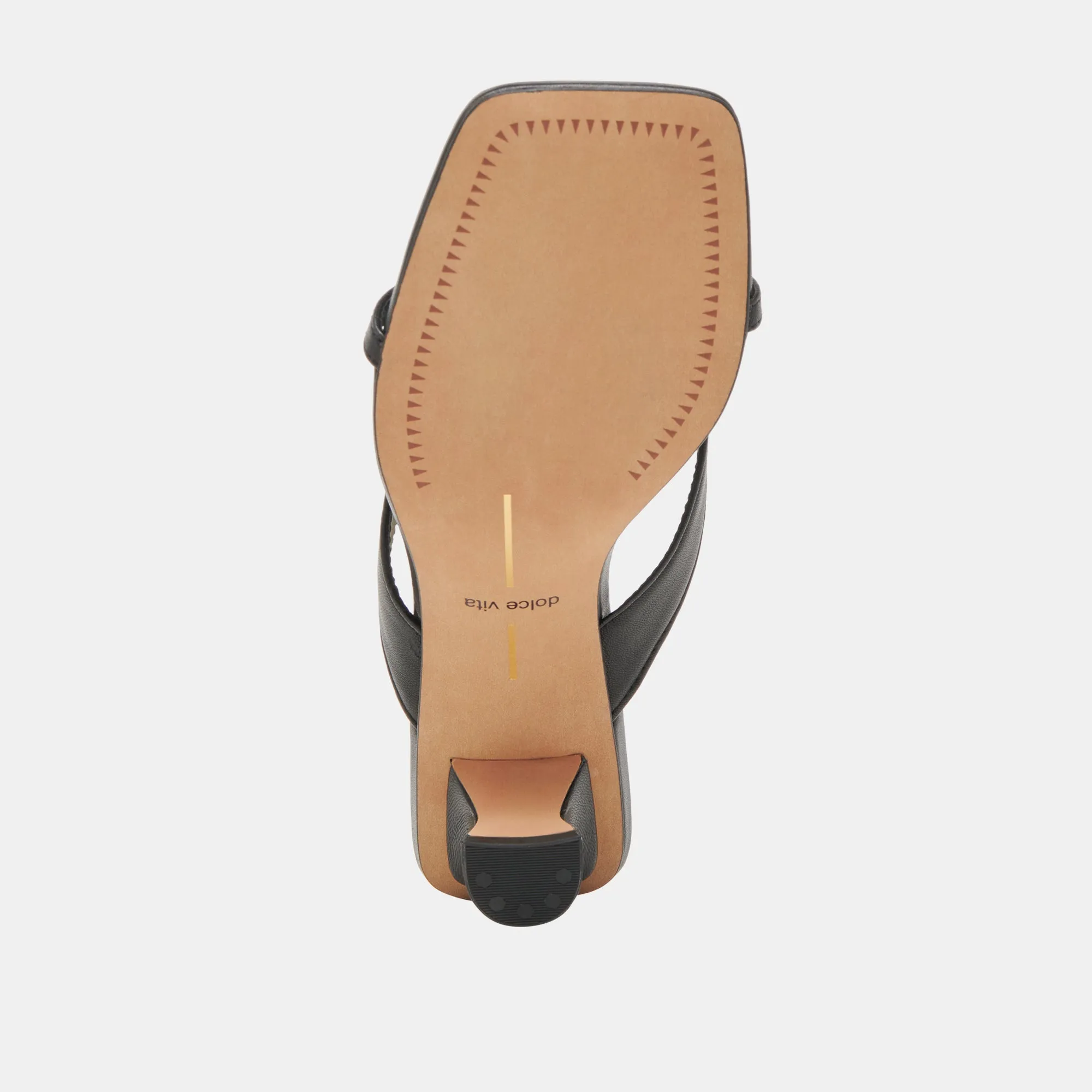 BREVEL WEITE ABSÄTZE ONYX LEDER