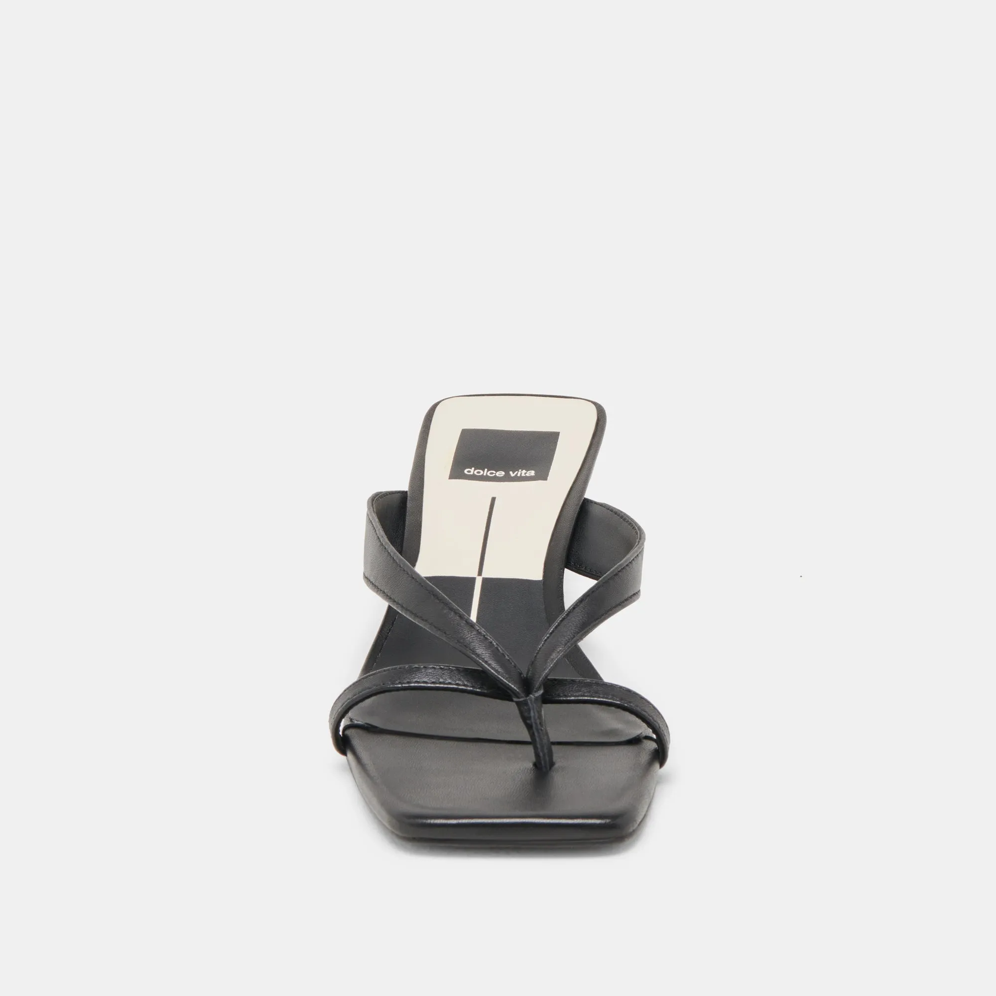 BREVEL WEITE ABSÄTZE ONYX LEDER