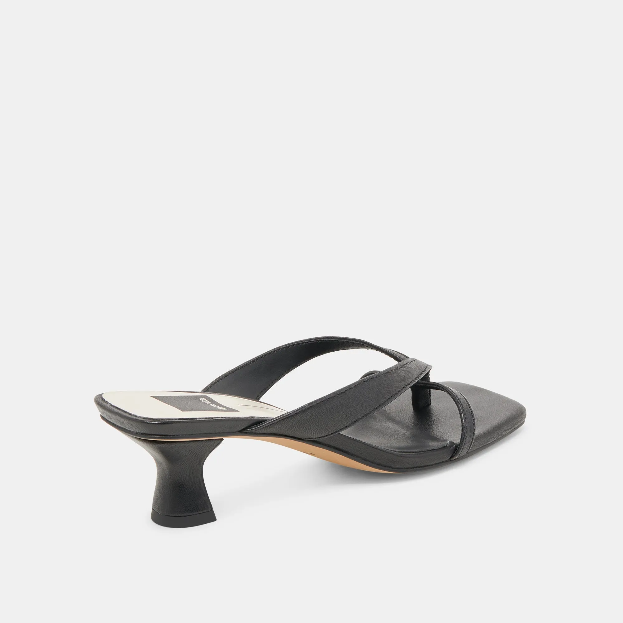 BREVEL WEITE ABSÄTZE ONYX LEDER