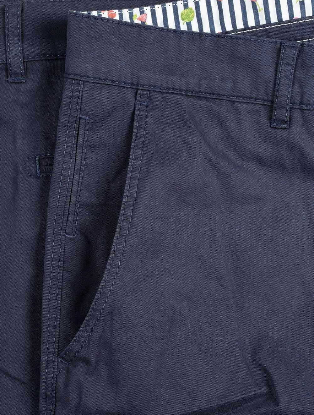 Bristol Baumwollshorts Blau