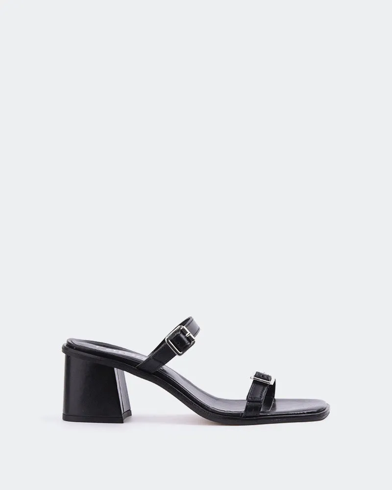 Cagliari Leder in Schwarz