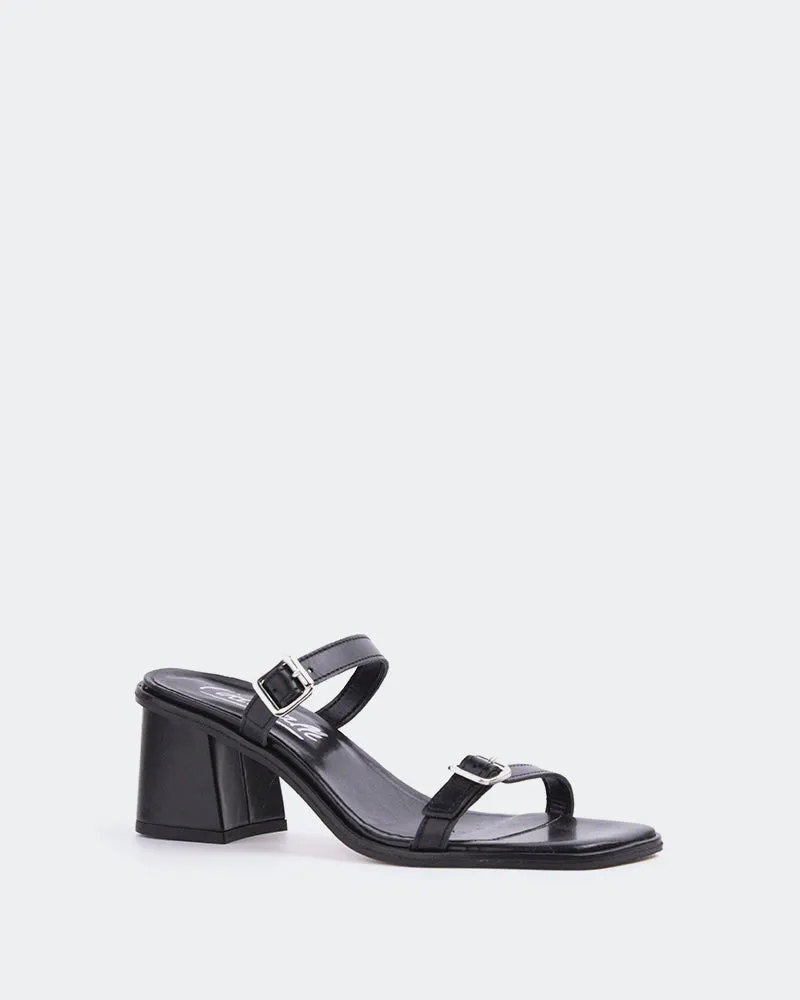 Cagliari Leder in Schwarz