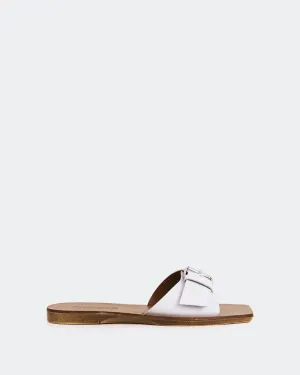 Campari Off White Leder