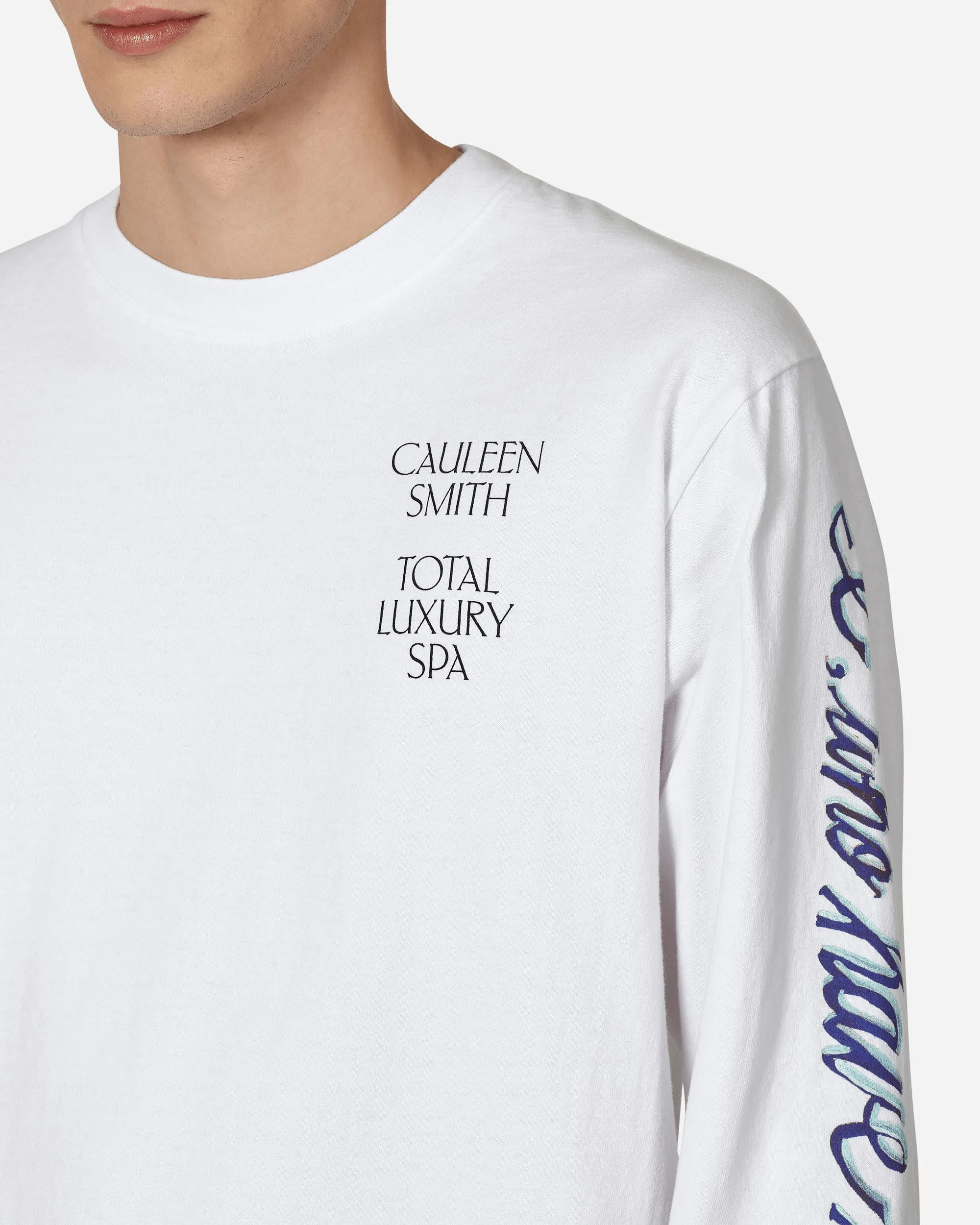 Cauleen Smith I Weißes Langarm-T-Shirt Weiß