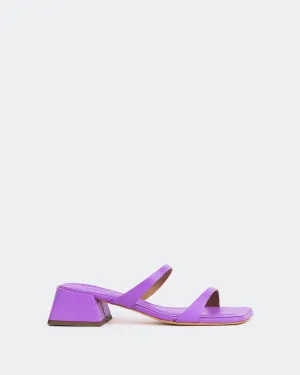 Zentrum, Lila Leder/Violettes Leder