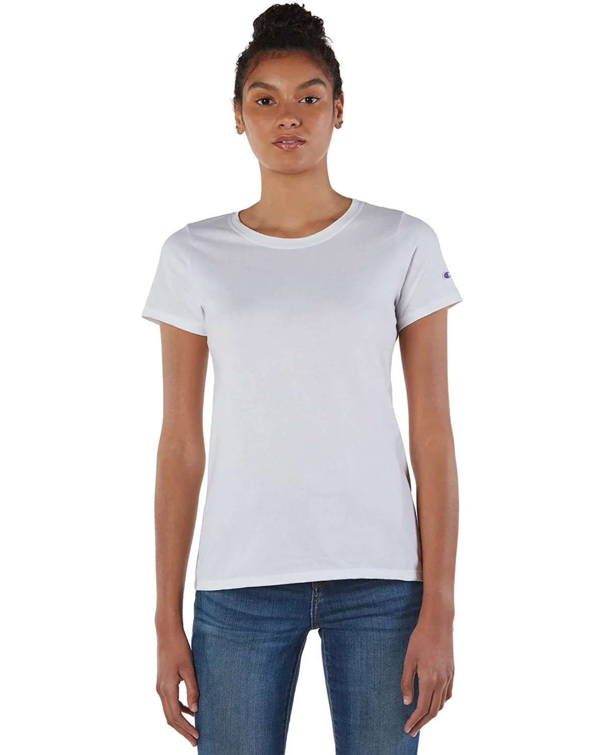 Champion CP20 Damen Ringspun-Baumwoll-T-Shirt