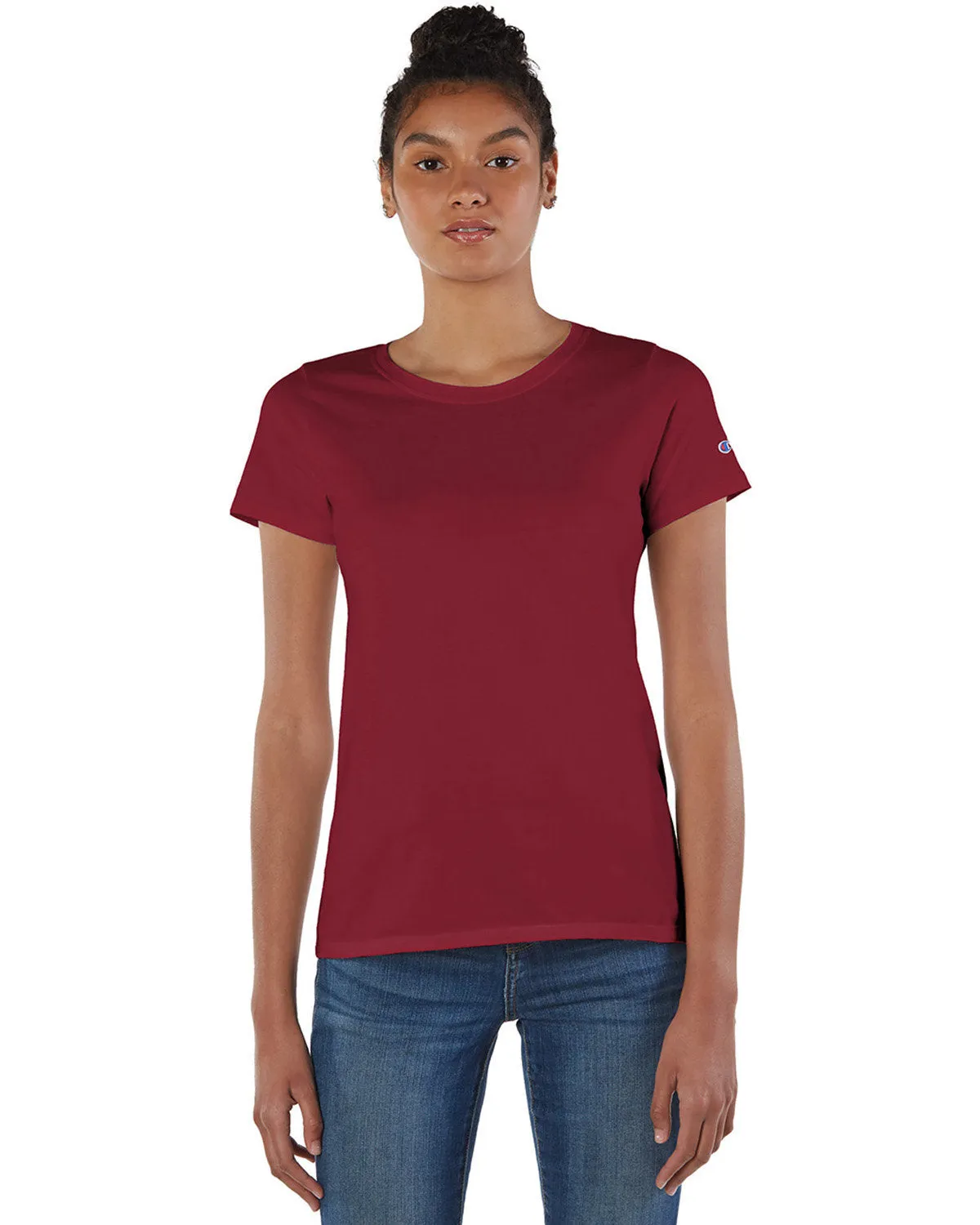 Champion CP20 Damen Ringspun-Baumwoll-T-Shirt