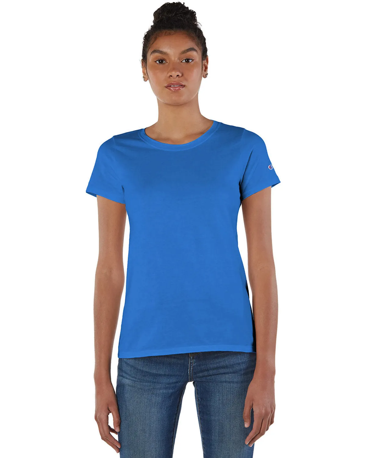 Champion CP20 Damen Ringspun-Baumwoll-T-Shirt