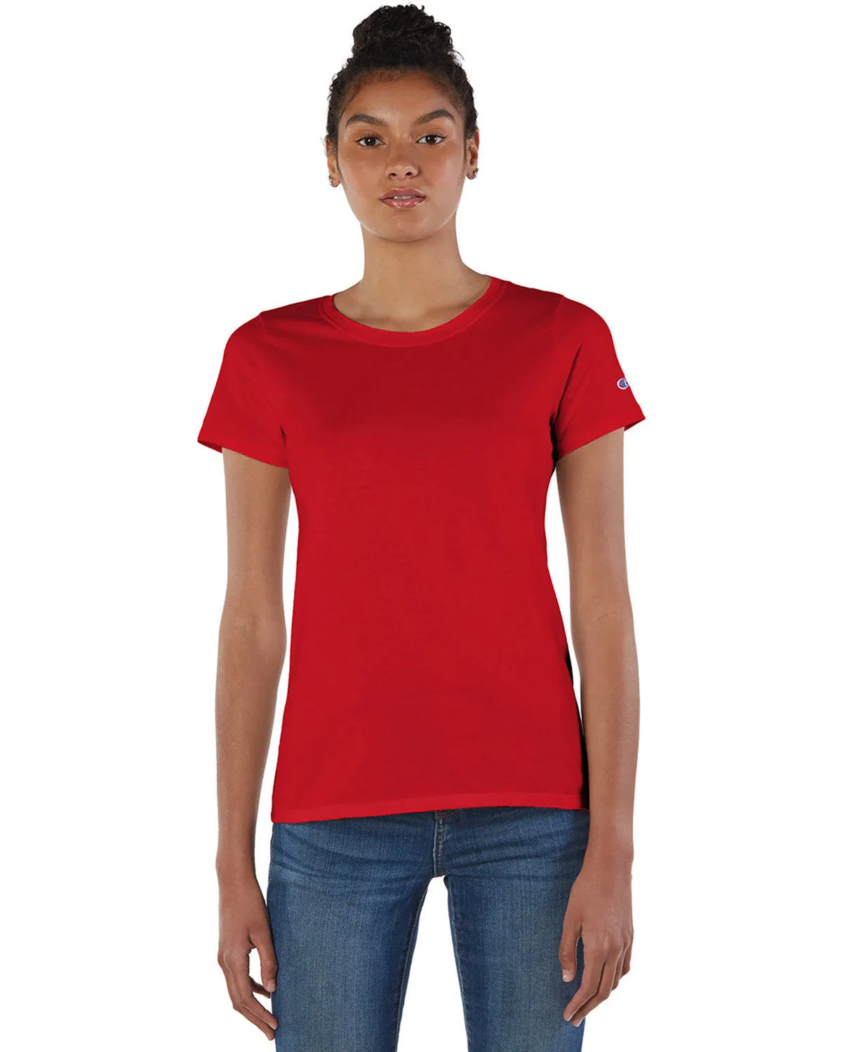Champion CP20 Damen Ringspun-Baumwoll-T-Shirt