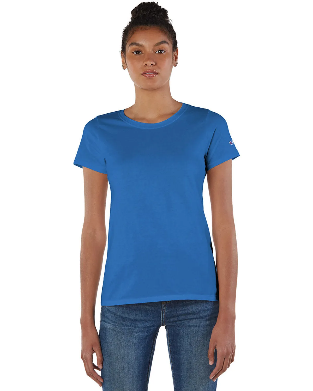 Champion CP20 Damen Ringspun-Baumwoll-T-Shirt