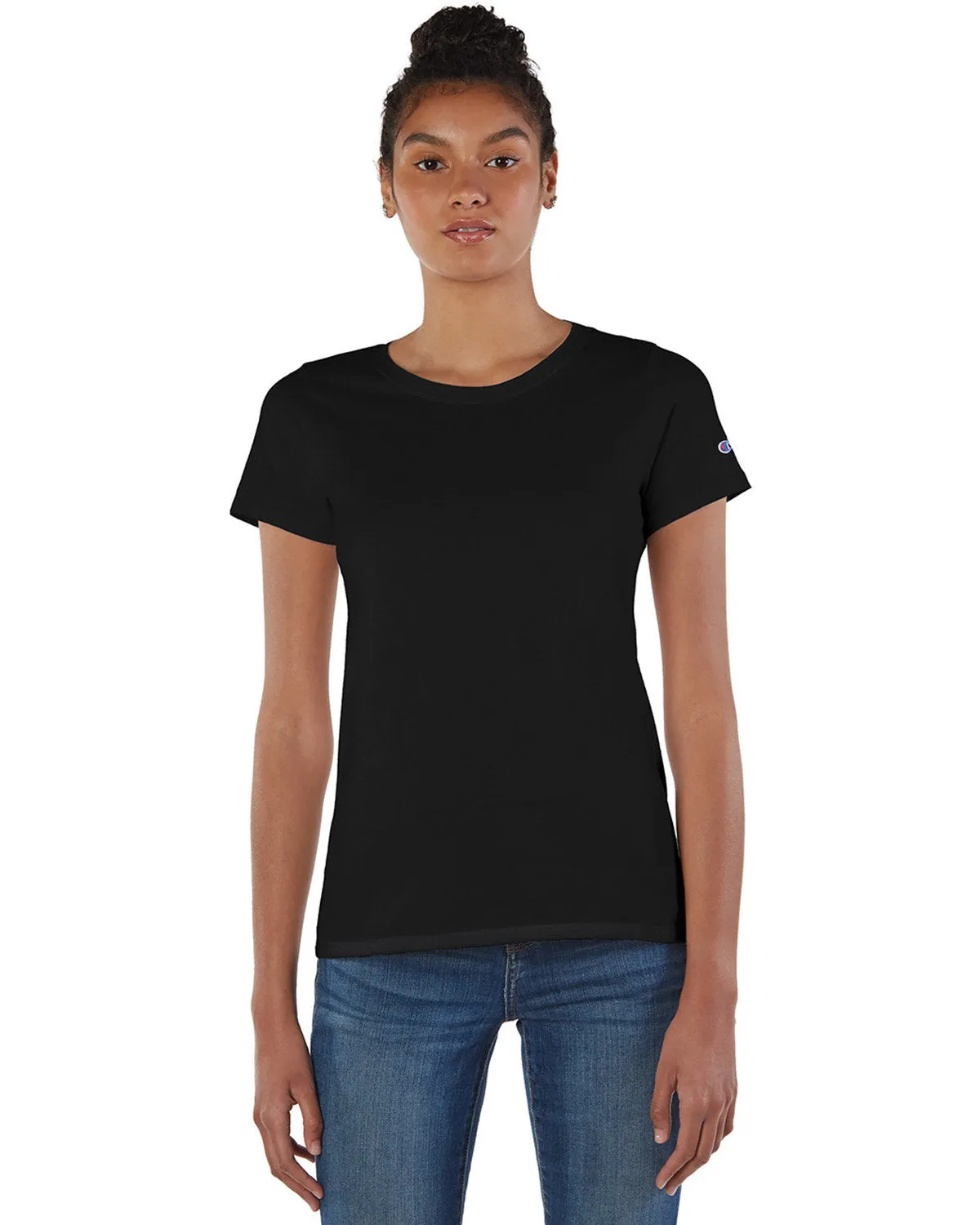 Champion CP20 Damen Ringspun-Baumwoll-T-Shirt