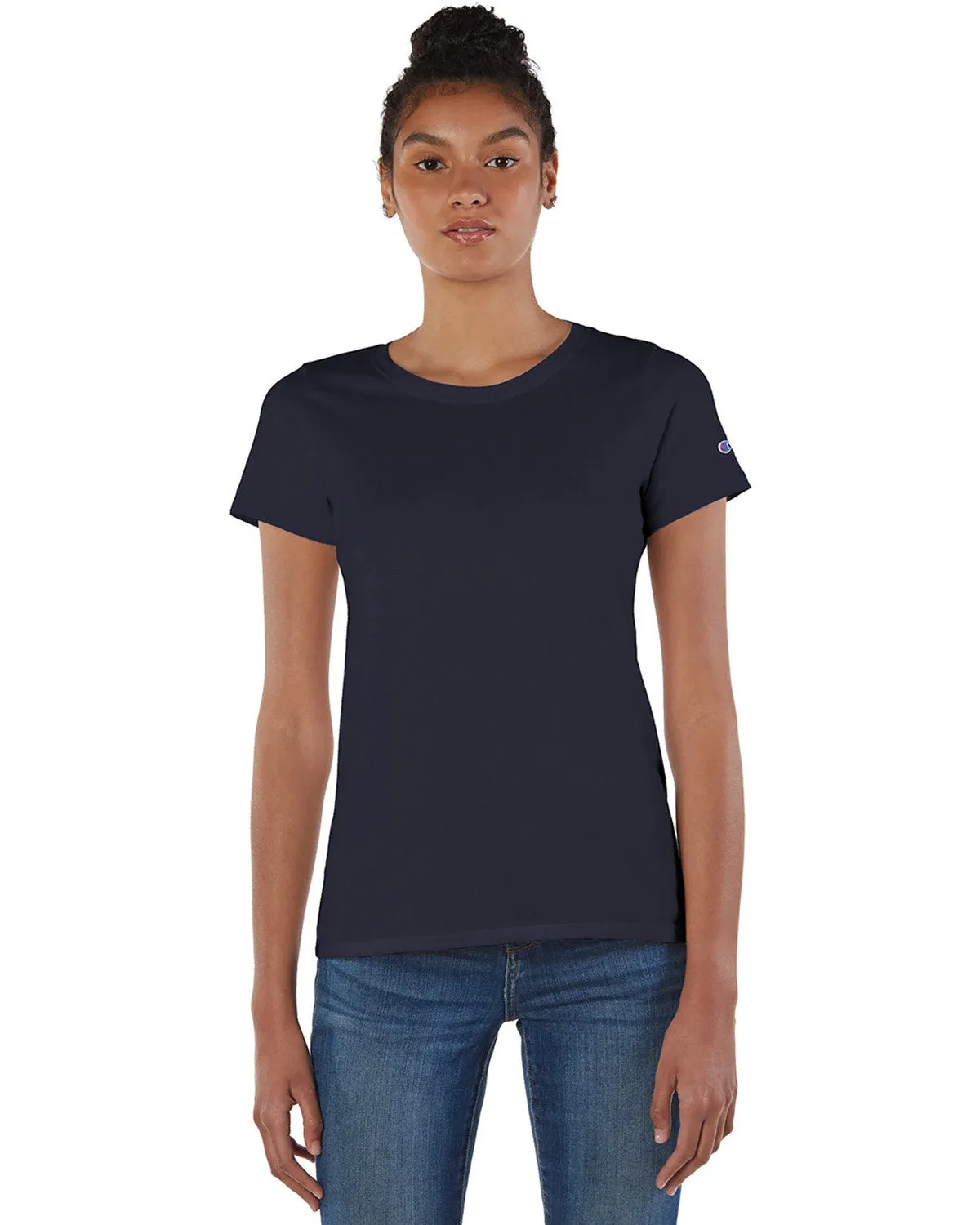 Champion CP20 Damen Ringspun-Baumwoll-T-Shirt