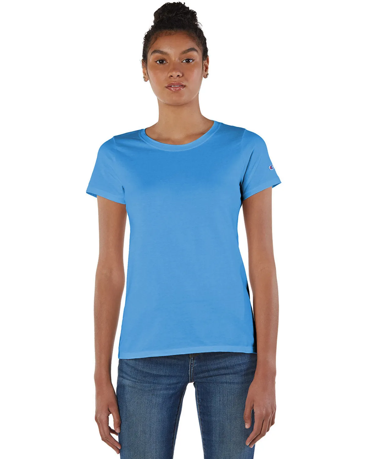 Champion CP20 Damen Ringspun-Baumwoll-T-Shirt