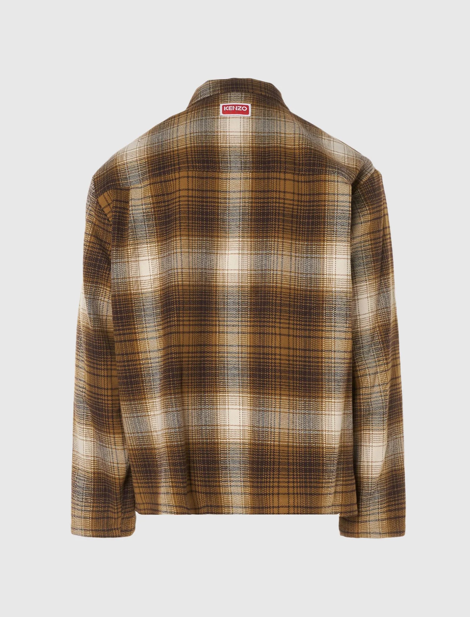 GEPRÜFTES KARIERTES ZIP-UP OVERSHIRT