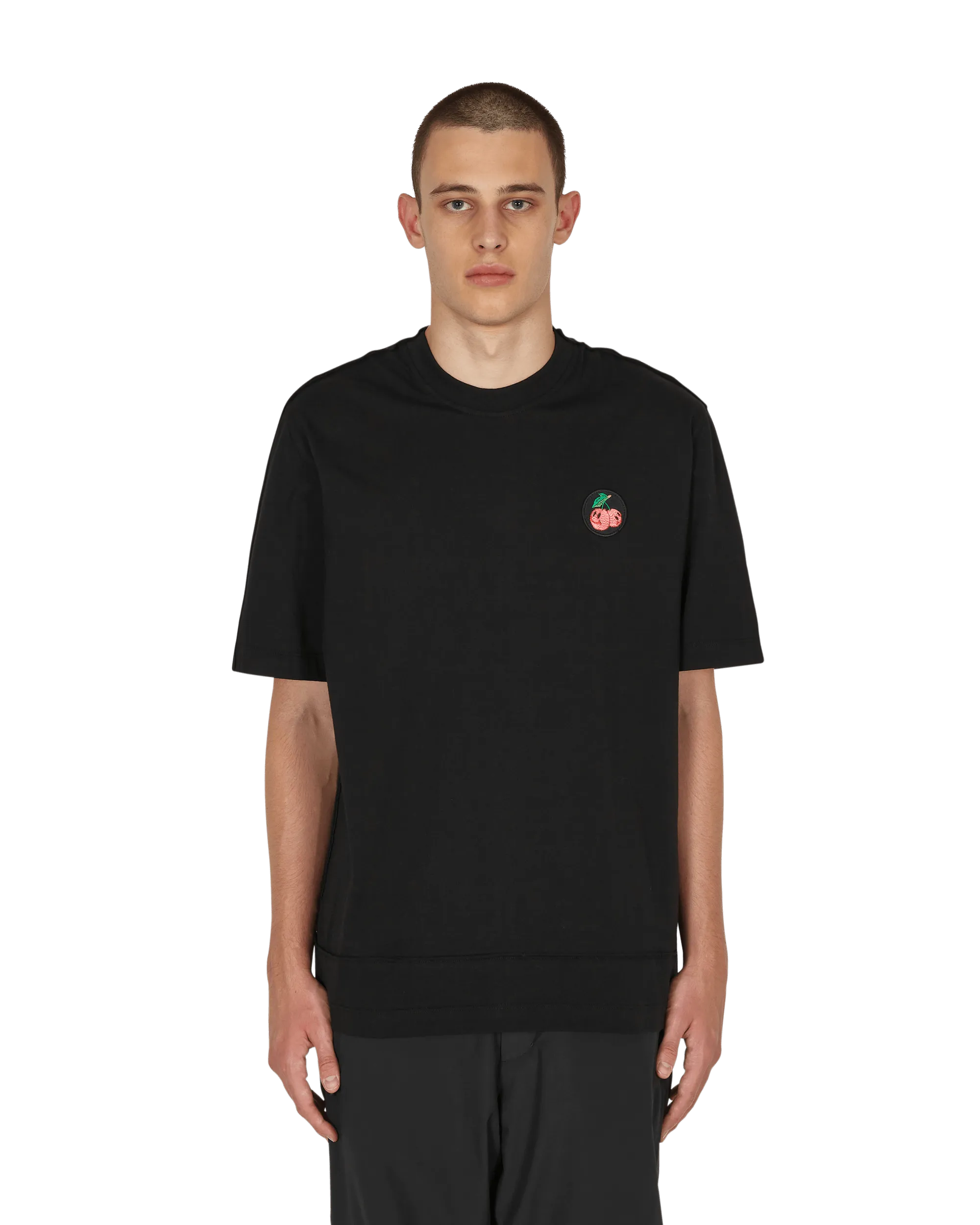 Kirschen T-Shirt Schwarz