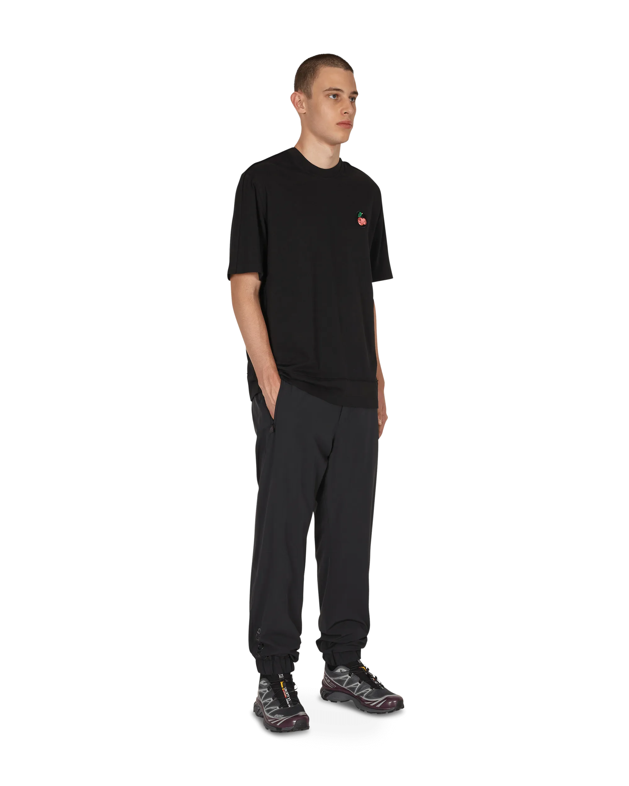Kirschen T-Shirt Schwarz