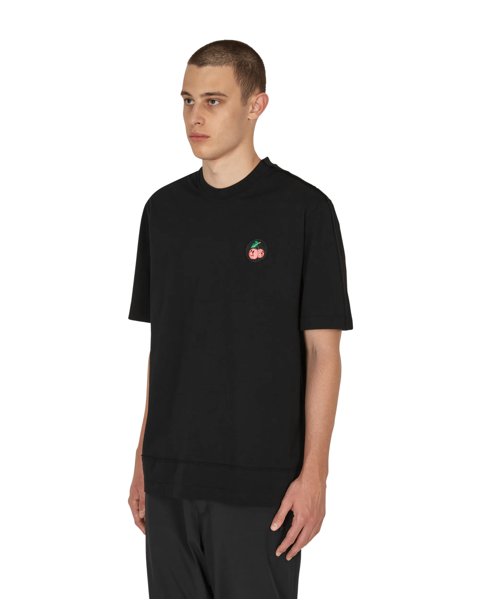 Kirschen T-Shirt Schwarz
