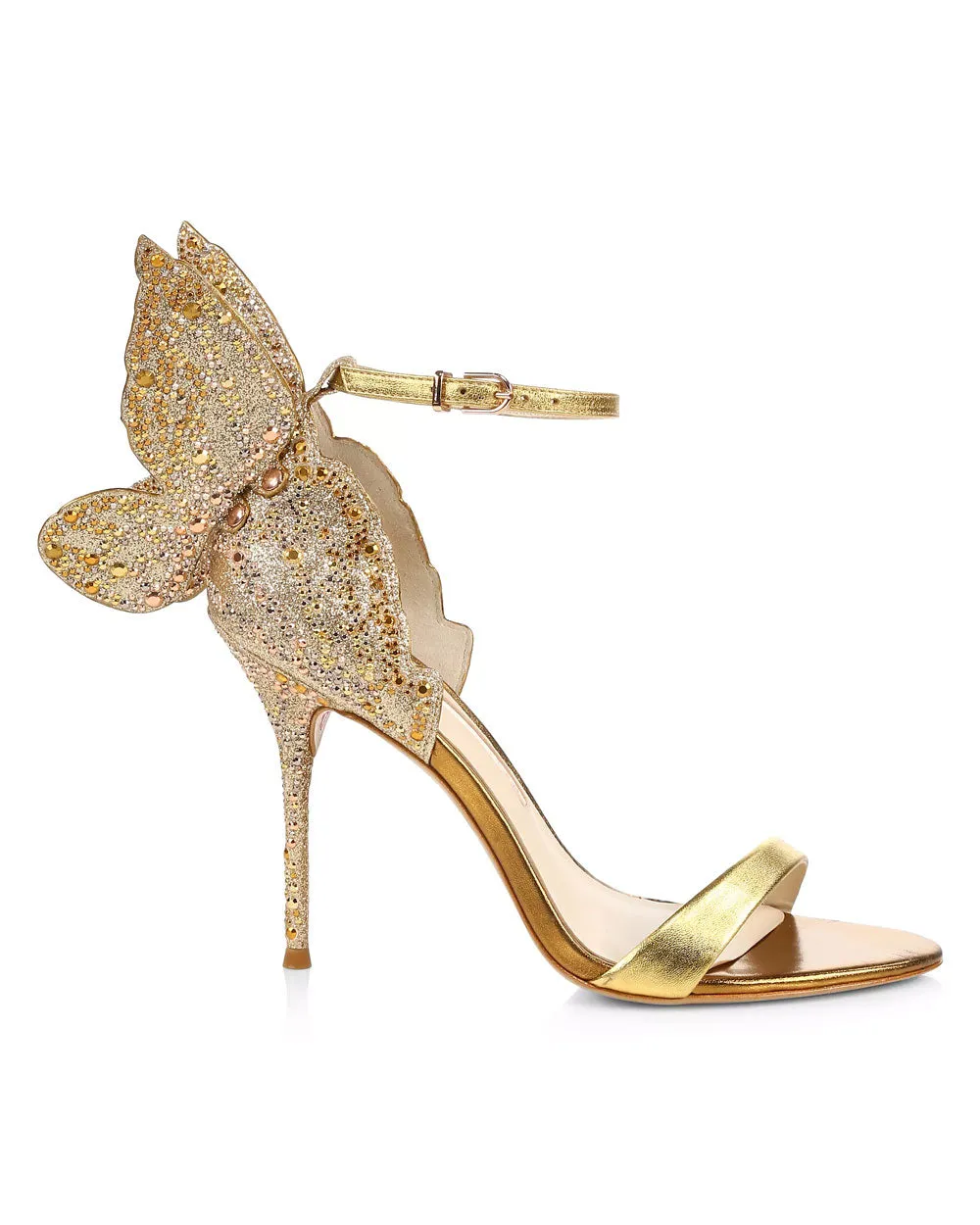 Chiara Sandale mit Verzierungen in Gold