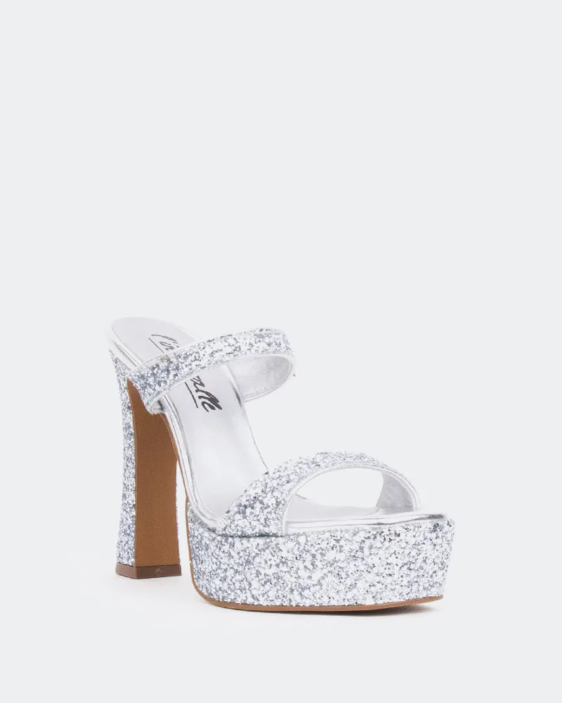 Chiuri, Silber Glitzer/Glitzerndes Silber
