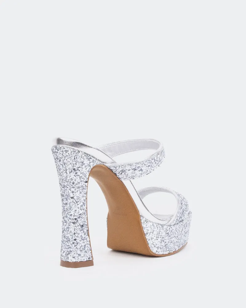 Chiuri, Silber Glitzer/Glitzerndes Silber