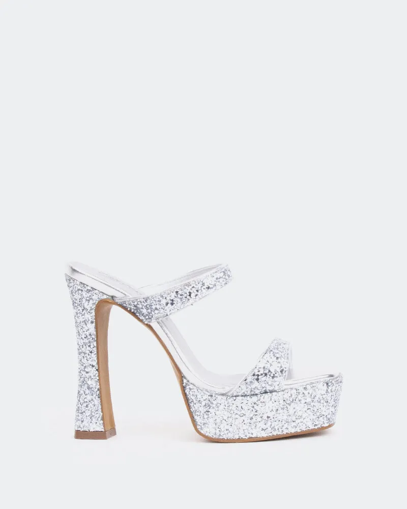 Chiuri, Silber Glitzer/Glitzerndes Silber